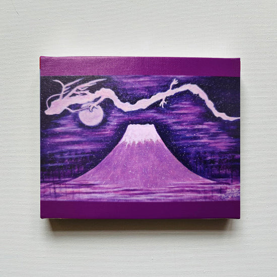 キャンバスジクレー『Pink Dragon』