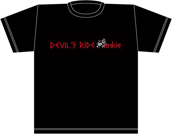 Devils Ride Fonts DEVIL'S RIDE ロゴT-shirts – Yagijirushi Online Store