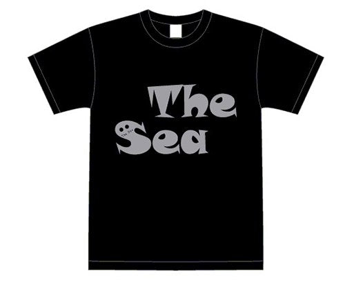 The Sea Tシャツ ロゴ（ブラック）